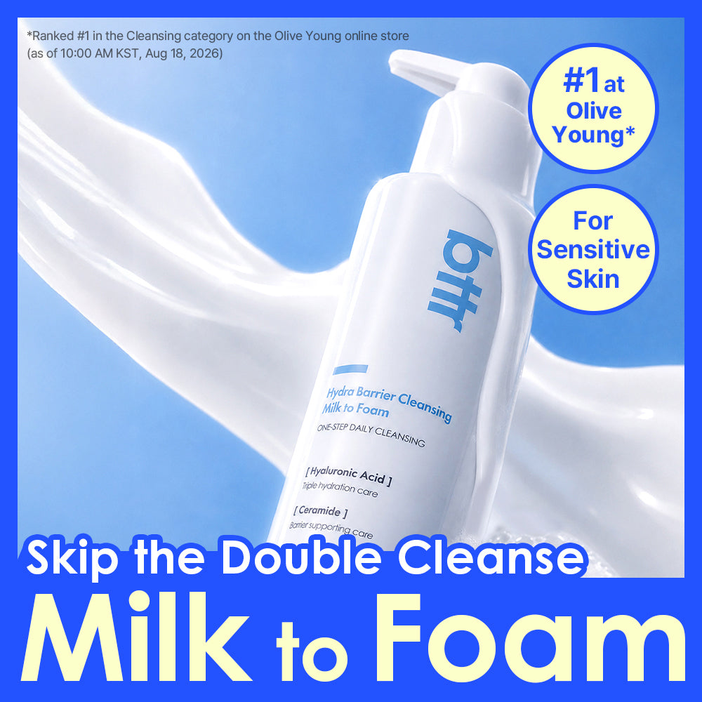 bttr Milk to Foam・ミルクムースクレンザー 150g